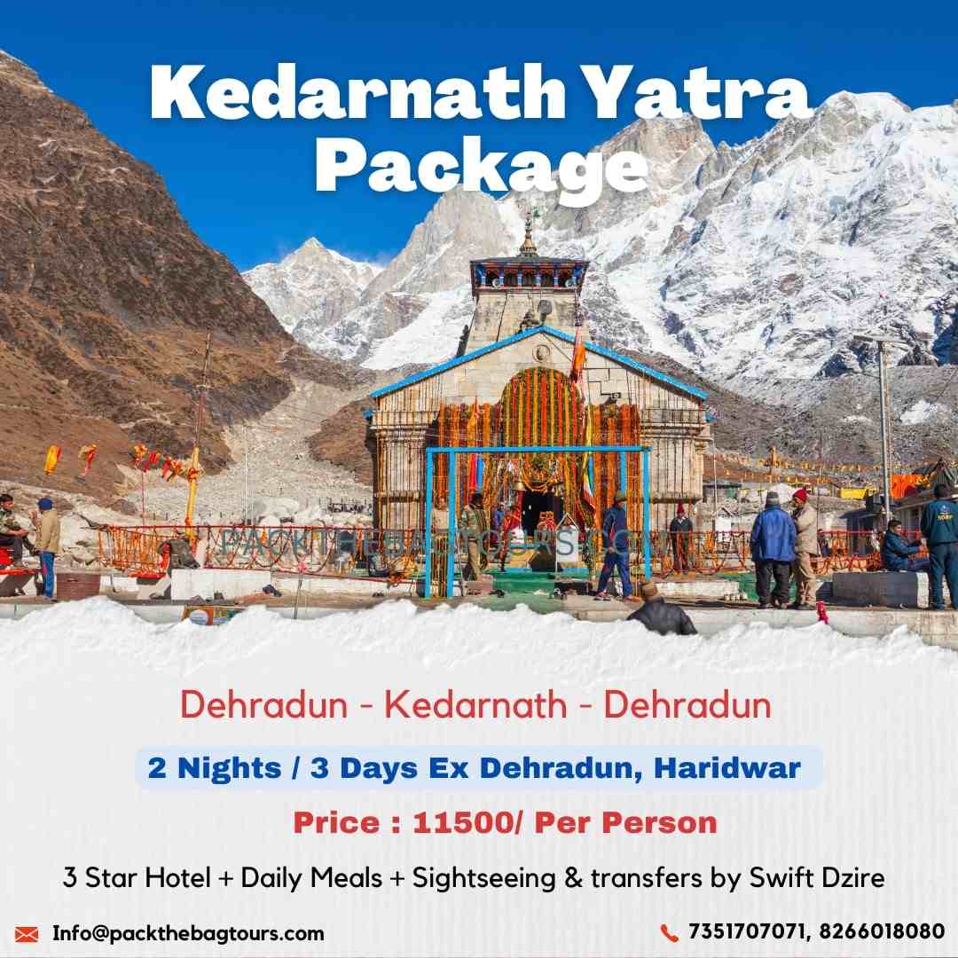 Kedarnath Yatra Tour Packages